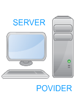 Bild: Server bei Provider