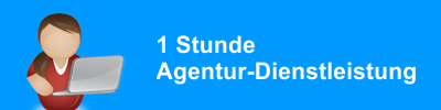 1 Stunde Agentur-Dienstleistung